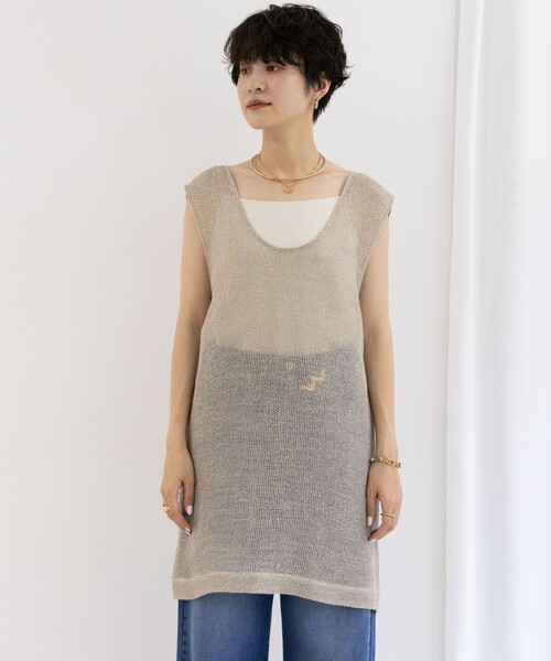 NOLLEY’S（ノーリーズ）の「サビラメジレ（ブルゾン・レディース・ベージュ・38）」の13枚目の写真