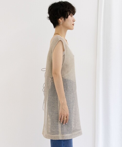 NOLLEY’S（ノーリーズ）の「サビラメジレ（ブルゾン・レディース・ベージュ・38）」の15枚目の写真