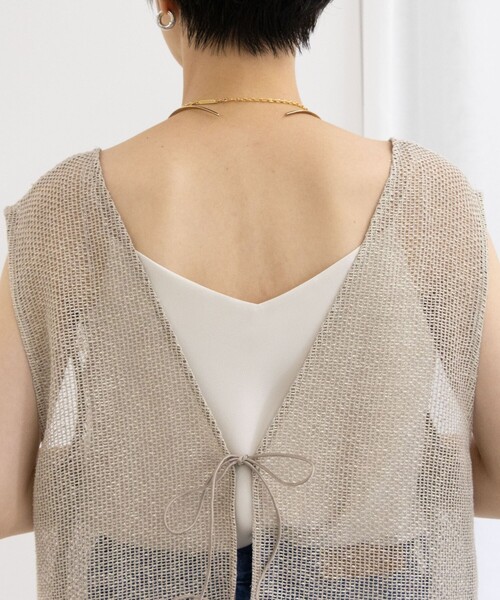 NOLLEY’S（ノーリーズ）の「サビラメジレ（ブルゾン・レディース・ベージュ・38）」の17枚目の写真