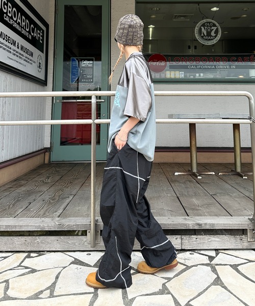 j.l_a.l パンツ ストレッチファインタックパンツ - SOÉJU online store｜上質な