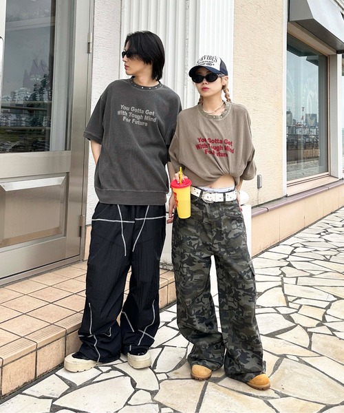 sedacle（セダクル）の「ステッチ切り替えナイロンパンツ（その他パンツ・メンズ・ライトグレー/グレー/ブラック・SMALL/MEDIUM/LARGE）」の16枚目の写真