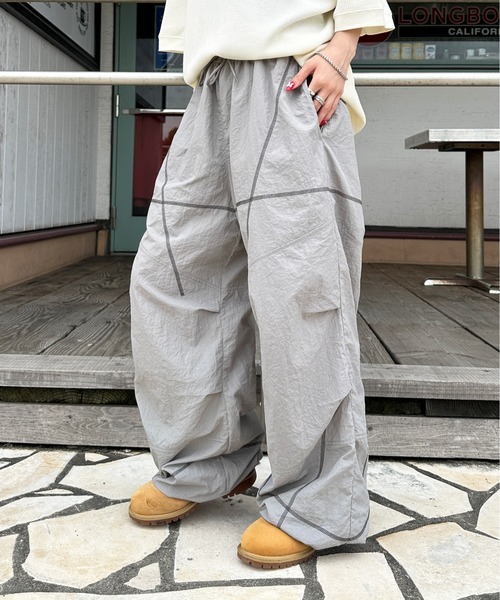 セール】ステッチ切り替えナイロンパンツ（その他パンツ）｜sedacle