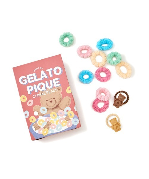 gelato pique（ジェラートピケ）の「【KIDS】シリアルベアヘアゴム