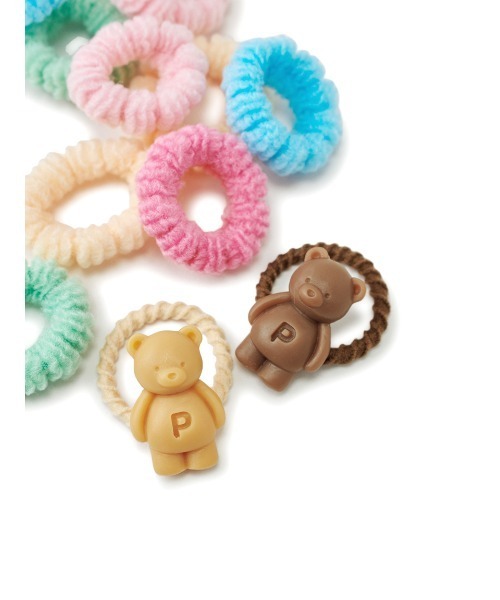 gelato pique（ジェラートピケ）の「【KIDS】シリアルベアヘアゴム