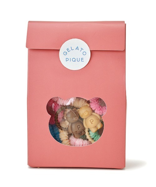 ムック◾️プロフ必読◾️　ジェラートピケ　キッズ　ベア gelato pique（ジェラートピケ）の「【KIDS】シリアルベアヘアゴム