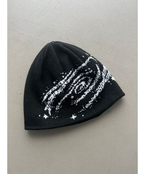 EMODA（エモダ）の「ジャガードダブルフェイスビーニー（ニットキャップ/ビーニー・レディース・ブラウン/ブラック・FREE）」の5枚目の写真