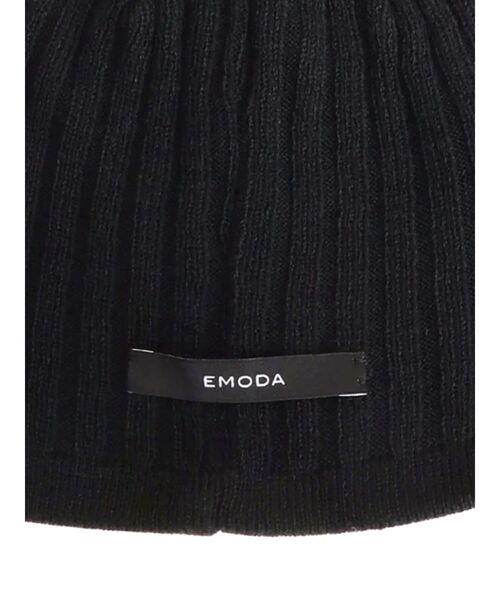 EMODA（エモダ）の「ジャガードダブルフェイスビーニー（ニットキャップ/ビーニー・レディース・ブラウン/ブラック・FREE）」の18枚目の写真