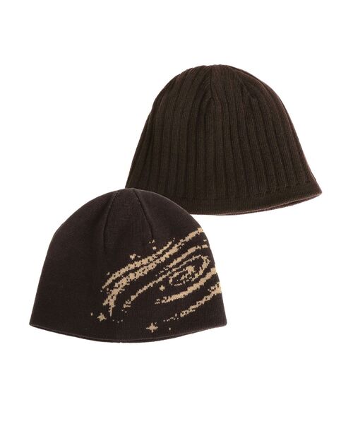 EMODA（エモダ）の「ジャガードダブルフェイスビーニー（ニットキャップ/ビーニー・レディース・ブラウン/ブラック・FREE）」の20枚目の写真