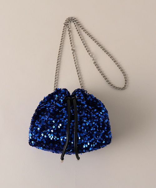 ミニスパンコールチェーンバッグ（ショルダーバッグ）｜B.C STOCK（ベーセーストック）