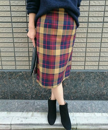GALLARDAGALANTE | タータンアイラインスカート(スカート)