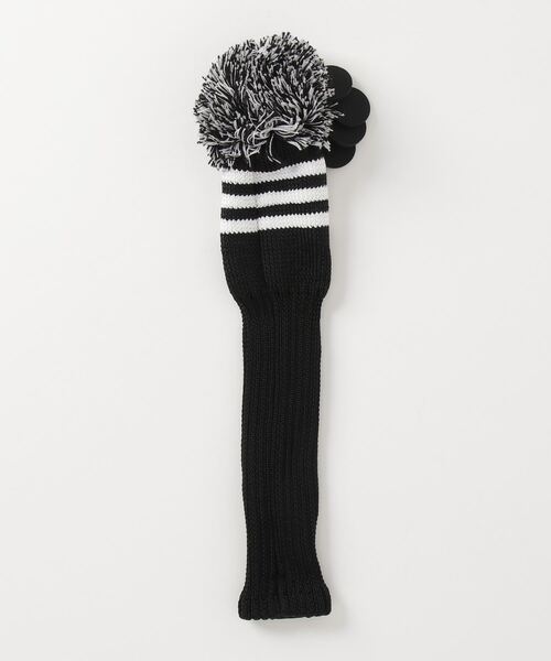 adidas（アディダス）の「スリーストライプス ニット ヘッドカバー【adidas Golf/アディダスゴルフ】（ゴルフグッズ・メンズ・ブラック×ホワイト/ホワイト/ネイビー/レッド・FREE）」の17枚目の写真