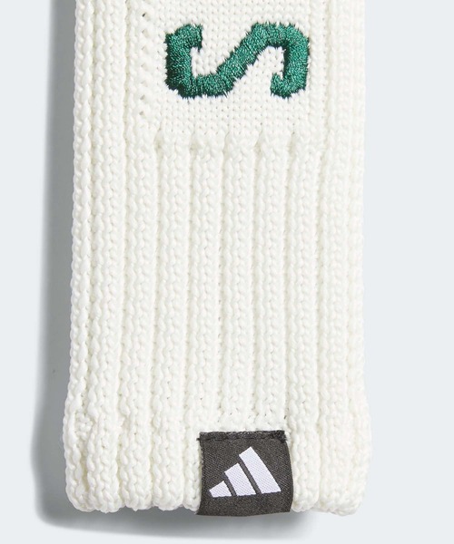 adidas（アディダス）の「スリーストライプス ニット ヘッドカバー【adidas Golf/アディダスゴルフ】（ゴルフグッズ・メンズ・ブラック×ホワイト/ホワイト/ネイビー/レッド・FREE）」の11枚目の写真