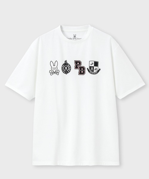 Psycho Bunny（サイコバニー）の「[WEB限定]アーカイブカレッジロゴ Tシャツ（Tシャツ/カットソー・メンズ・ブラック/ホワイト・LARGE/X-LARGE/MEDIUM/SMALL）」の10枚目の写真