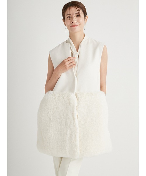 CELFORD(セルフォード)/裾ファーロングジレ CELFORD（セルフォード）の「裾ファーロングジレ（ベスト）」 - WEAR