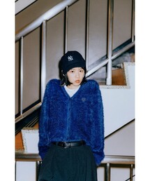 Ray BEAMS | FRED PERRY / 別注 Fluffy V-neck Knit Cardigan(カーディガン/ボレロ)