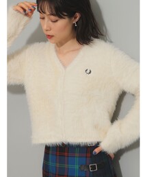 FRED PERRY / 別注 Fluffy V-neck Knit Cardiganを使ったその他