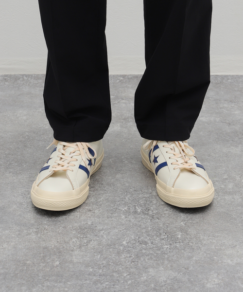 CONVERSE (PRODUCT)（コンバース プロダクト）の「Converse / コンバース STARBARS US LEATHER　35200730（スニーカー・メンズ・アイボリー・28cm/27cm/26cm）」の12枚目の写真
