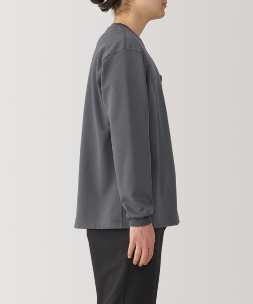 セール】紳士 あたたかさを保つクルーネック長袖Tシャツ（Tシャツ