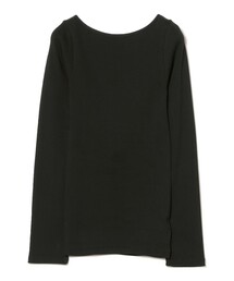 丸胴 テレコ 長袖 Tシャツ