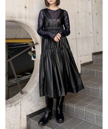 MURUA | ウエストギャザージャンパースカート(ワンピース)