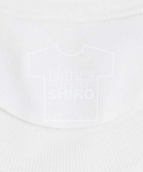 HANES(ヘインズ)の「HANES T-Shirs SHIRO(Tシャツ/カットソー・メンズ・ホワイト・MEDIUM/LARGE/X-LARGE)」の4枚目の写真