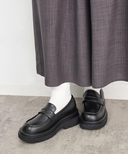 THE SHOP TK (ザ ショップ ティーケー )の「◆【@BAILA掲載】厚底ローファー(その他シューズ・レディース・ブラック・35/45)」の8枚目の写真