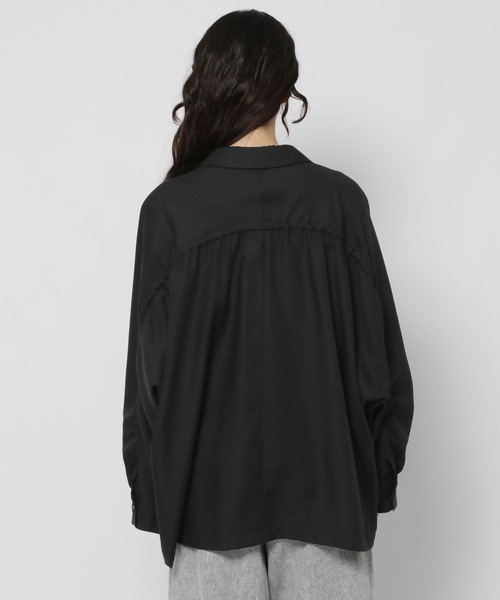 niko and...（ニコアンド）の「ドロストドルマンユルジャケット（その他アウター・レディース・ベージュ/ブラック・FREE）」の20枚目の写真