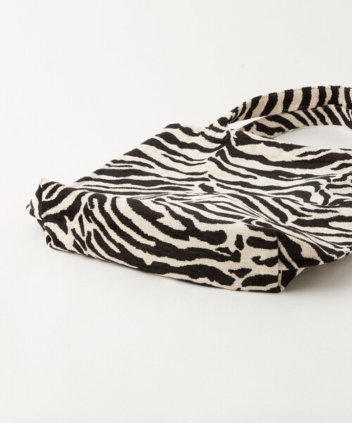 BINDU（ビンドゥー）の「【別注】＜BINDU＞CHENILLE トートバッグ（トートバッグ・レディース・グレー/コバルトブルー/ブラック・FREE）」の10枚目の写真