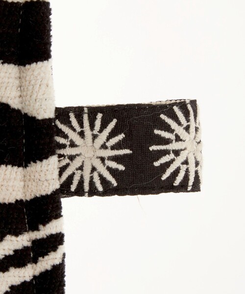 BINDU（ビンドゥー）の「【別注】＜BINDU＞CHENILLE トートバッグ（トートバッグ・レディース・グレー/コバルトブルー/ブラック・FREE）」の13枚目の写真