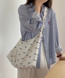 リボンショルダーバッグ
