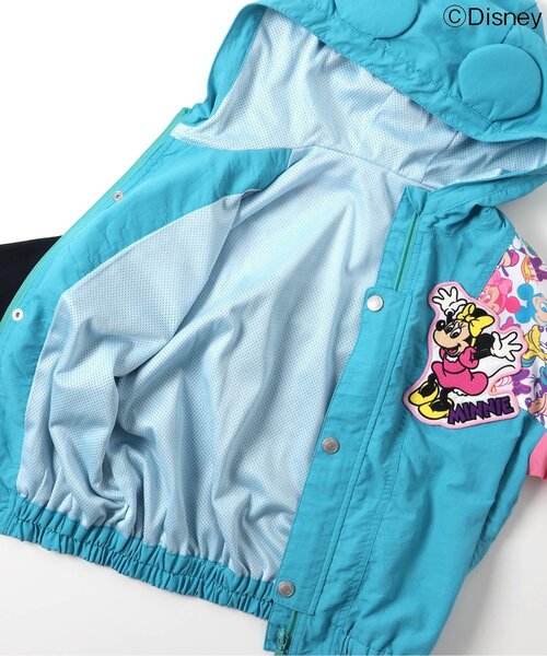 Disney(ディズニー)の「ディズニーキャラクター 耳付きレインボーブルゾン(ブルゾン・キッズ・レインボー・90/100/120)」の3枚目の写真