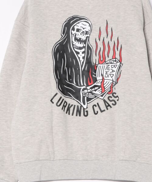 LURKING CLASS(ラーキングクラス)の「【ムラサキスポーツ限定】LURKING CLASS/ラーキングクラス プルオーバー/パーカー バックプリント ST24HUM02(パーカー・メンズ・ブラック/グレー・XL/L/M)」の18枚目の写真