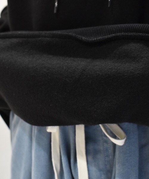 LURKING CLASS(ラーキングクラス)の「【ムラサキスポーツ限定】LURKING CLASS/ラーキングクラス プルオーバー/パーカー バックプリント ST24HUM02(パーカー・メンズ・ブラック/グレー・XL/L/M)」の9枚目の写真