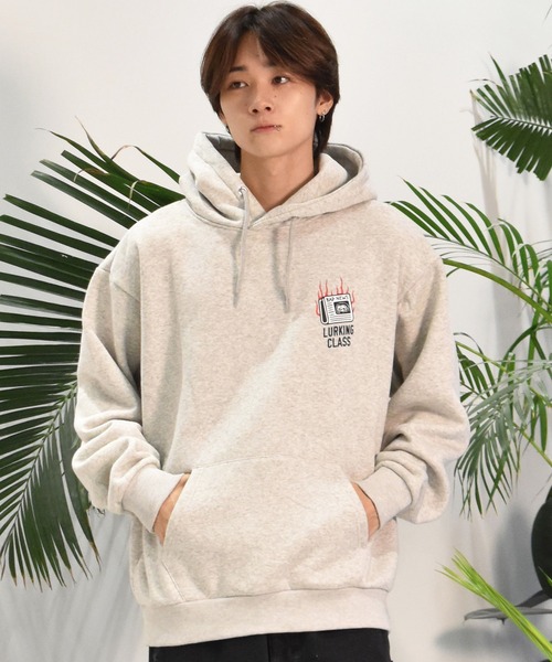 LURKING CLASS(ラーキングクラス)の「【ムラサキスポーツ限定】LURKING CLASS/ラーキングクラス プルオーバー/パーカー バックプリント ST24HUM02(パーカー・メンズ・ブラック/グレー・XL/L/M)」の11枚目の写真