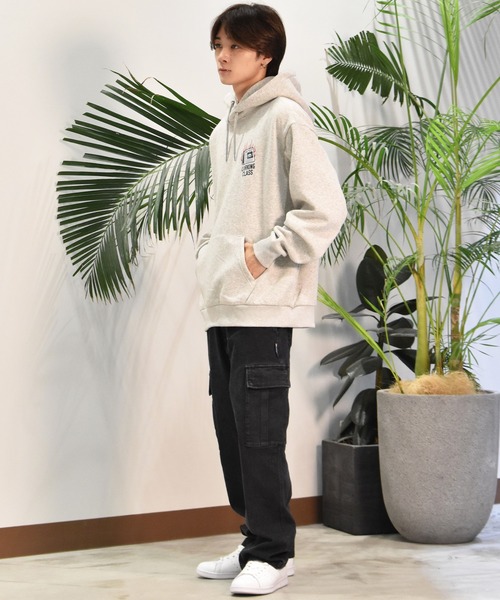 LURKING CLASS(ラーキングクラス)の「【ムラサキスポーツ限定】LURKING CLASS/ラーキングクラス プルオーバー/パーカー バックプリント ST24HUM02(パーカー・メンズ・ブラック/グレー・XL/L/M)」の15枚目の写真