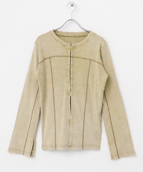 SENSE OF PLACE by URBAN RESEARCH（センスオブプレイスバイアーバンリサーチ）の「フロントホックピグメントトップ（Tシャツ/カットソー・レディース・グレー/ベージュ/ピンク・ONE）」の21枚目の写真