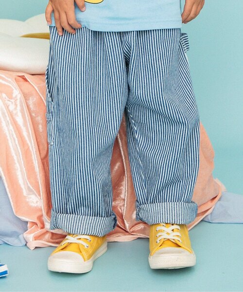 BREEZE(ブリーズ)の「ワイドペインターパンツ(その他パンツ・キッズ・オレンジ/その他10/グリーン・100/150/140/110/90/80/130/120)」の3枚目の写真