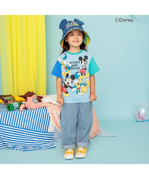 BREEZE(ブリーズ)の「ワイドペインターパンツ(その他パンツ・キッズ・オレンジ/その他10/グリーン・100/150/140/110/90/80/130/120)」の7枚目の写真