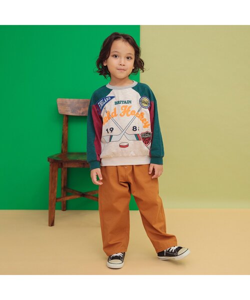 BREEZE(ブリーズ)の「ワイドペインターパンツ(その他パンツ・キッズ・オレンジ/その他10/グリーン・100/150/140/110/90/80/130/120)」の10枚目の写真