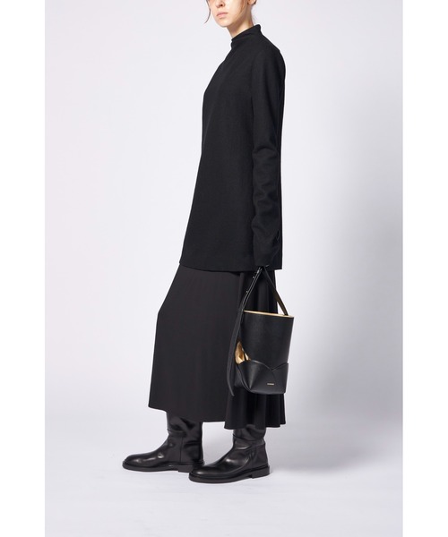 JIL SANDER（ジルサンダー）の「JIL SANDER ELLIPSE BUCKET SM（トートバッグ・レディース・ブラック・FREE）」の6枚目の写真