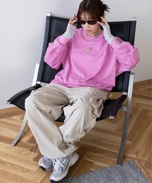 circle logo sweat tops