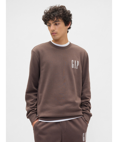 GAP(ギャップ)の「GAPロゴ スウェット・トレーナー(ユニセックス)(スウェット・メンズ・ブラック/グレー/ブルー/ベージュ/ブラウン/グリーン/アイボリー/ブラウン系その他・XS/S/M/L/XL)」の6枚目の写真