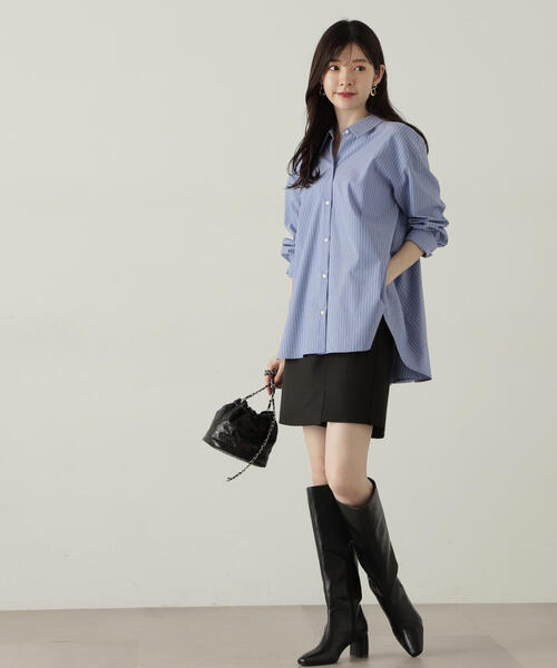 PROPORTION BODY DRESSING（プロポーションボディドレッシング）の「スカート風ショートパンツ / 1214230906（その他パンツ・レディース・ダークグレー/ブラック・X-SMALL/SMALL/MEDIUM）」の5枚目の写真