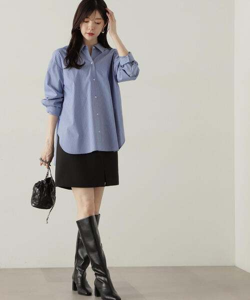 PROPORTION BODY DRESSING（プロポーションボディドレッシング）の「スカート風ショートパンツ / 1214230906（その他パンツ・レディース・ダークグレー/ブラック・X-SMALL/SMALL/MEDIUM）」の6枚目の写真