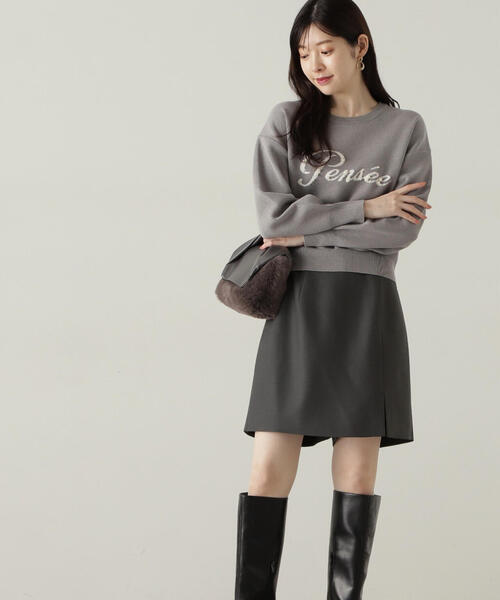 PROPORTION BODY DRESSING（プロポーションボディドレッシング）の「スカート風ショートパンツ / 1214230906（その他パンツ・レディース・ダークグレー/ブラック・X-SMALL/SMALL/MEDIUM）」の20枚目の写真