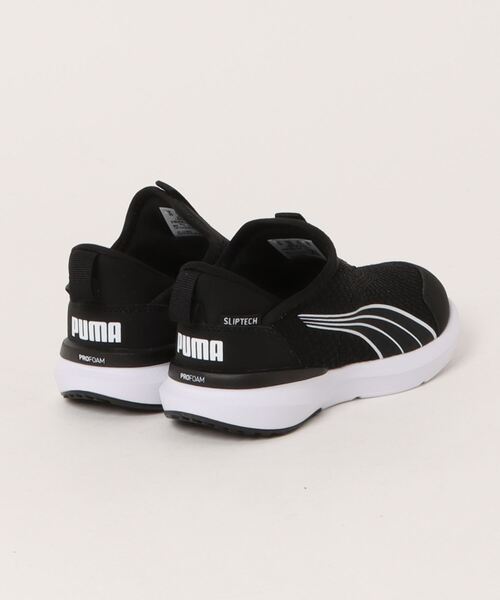 PUMA（プーマ）の「《PUMA》クルーズ PROFOAM EASE IN PS（スリッポン・キッズ・ブラック/ブラック×ホワイト/ネイビー/ラベンダー・17.0cm/18.0cm/19.0cm/20.0cm/21.0cm）」の6枚目の写真