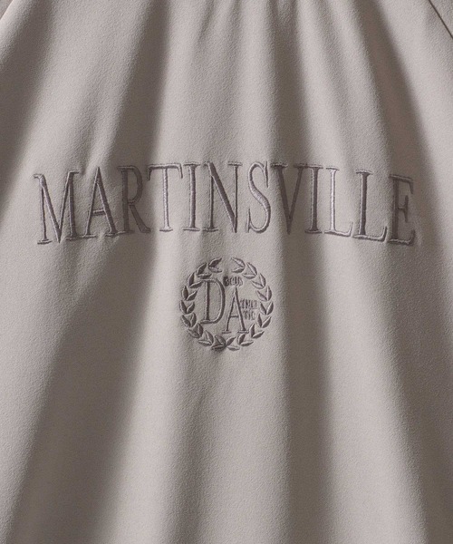 DISCUS（ディスカス）の「DISCUS/ディスカス オーバーサイズ アムンゼン リブライン ロゴワッペン刺繍 無地 フロント刺繍 バックプリント 長袖Tシャツ ロンT レディース メンズ（Tシャツ/カットソー・メンズ・グレイッシュベージュ/ブルーグリーン/ブルー系その他2/ダークグリーン/ブラック系その他/ホワイト/ホワイト系その他/ベージュ系その他/スミクロ/ネイビー/ブルー系その他/グリーン系その他・M/LL/L）」の21枚目の写真