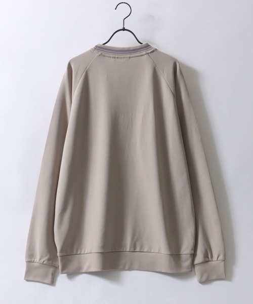 DISCUS（ディスカス）の「DISCUS/ディスカス オーバーサイズ アムンゼン リブライン ロゴワッペン刺繍 無地 フロント刺繍 バックプリント 長袖Tシャツ ロンT レディース メンズ（Tシャツ/カットソー・メンズ・グレイッシュベージュ/ブルーグリーン/ブルー系その他2/ダークグリーン/ブラック系その他/ホワイト/ホワイト系その他/ベージュ系その他/スミクロ/ネイビー/ブルー系その他/グリーン系その他・M/LL/L）」の20枚目の写真