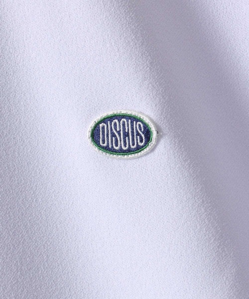 DISCUS（ディスカス）の「DISCUS/ディスカス オーバーサイズ アムンゼン リブライン ロゴワッペン刺繍 無地 フロント刺繍 バックプリント 長袖Tシャツ ロンT レディース メンズ（Tシャツ/カットソー・メンズ・グレイッシュベージュ/ブルーグリーン/ブルー系その他2/ダークグリーン/ブラック系その他/ホワイト/ホワイト系その他/ベージュ系その他/スミクロ/ネイビー/ブルー系その他/グリーン系その他・M/LL/L）」の17枚目の写真