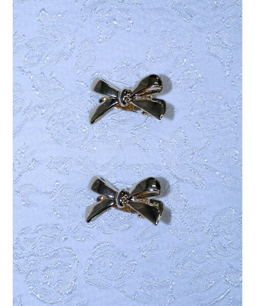 jouetie（ジュエティ）の「リボンクリップ（バレッタ/ヘアクリップ・レディース・シルバー/ゴールド・FREE）」の8枚目の写真